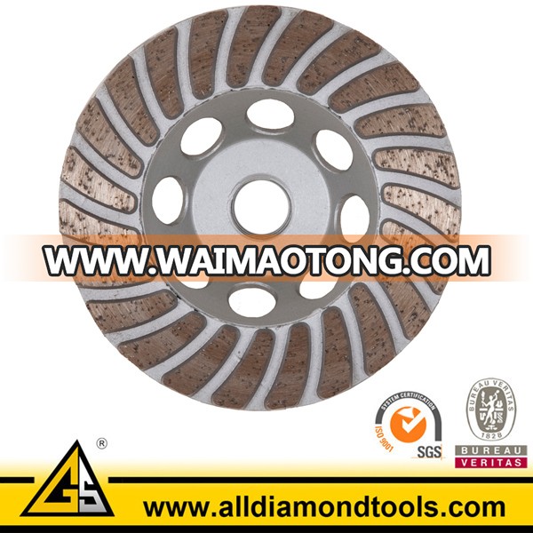 Turbo Diamond Grinding Cup Wheels for Concrete Floor